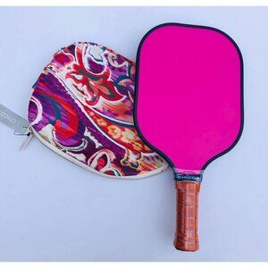 Chico's Pickleball Racket Paddle Cover Orchid Pink New Magenta 40th